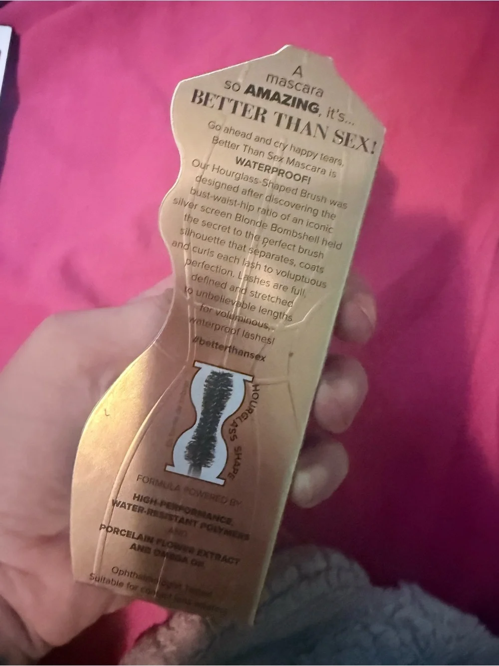 Too Faced Better Than Sex Waterproof Mascara - Silver & Gold Packaging